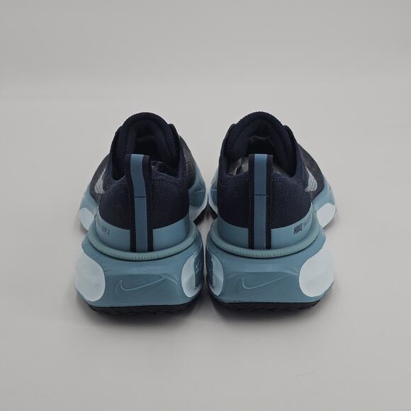 NEW Nike ZoomX Invincible 3 Womens 8 Running Shoe Armory Navy Denim Turquoise - Picture 6 of 12